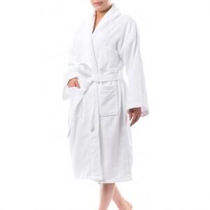 Alpine Swiss Blair Cotton Bathrobe Terry Cloth Spa Robe Women S/M NWT